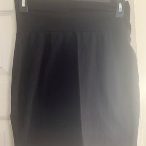 Black shirt pencil skirt